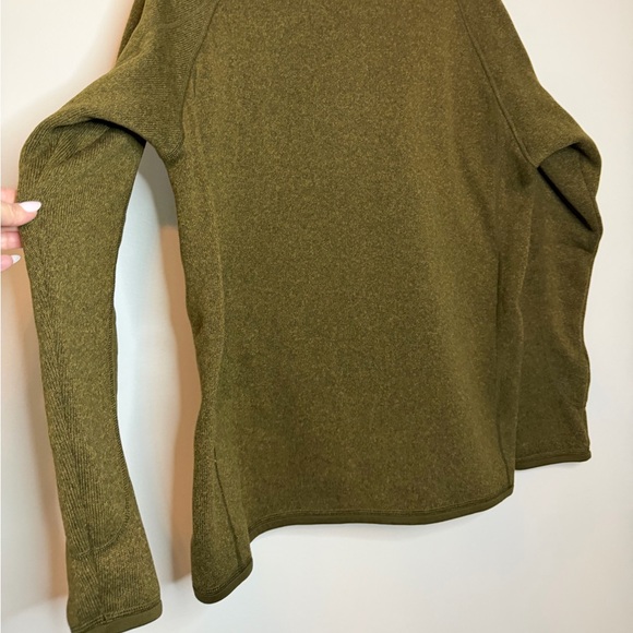Patagonia Men's Better Sweater 1/4 Zip Olive Green Size L - Picture 9 of 9